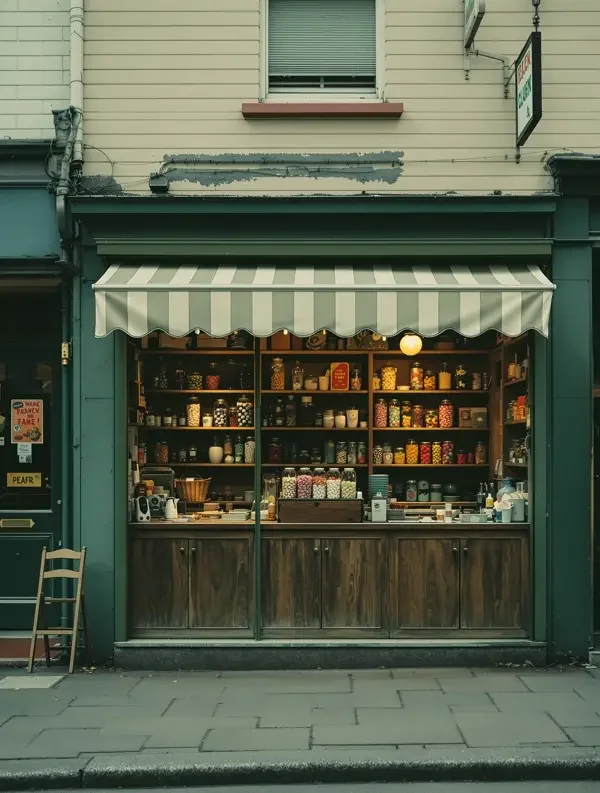 胡同口的小卖部 海报封面